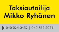 Taksiautoilija Mikko Ryhänen